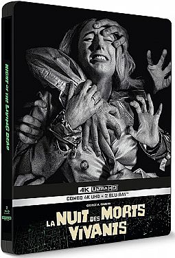 Η νύχτα των ζωντανών νεκρών [4K Ultra HD + Blu-ray] [Steelbook]