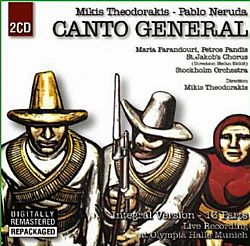 Canto General Pablo Neruda [2CD]