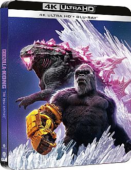 Γκοτζίλα x Κονγκ Η νέα αυτοκρατορία [4K Ultra HD + Blu-ray] [Steelbook]